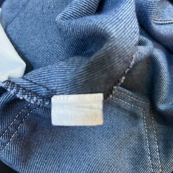 Rare Vintage '70s LEVI'S PROSPECTOR High Rise Straight Jeans - 25"X27"- Raw Hem - Picture 9 of 13